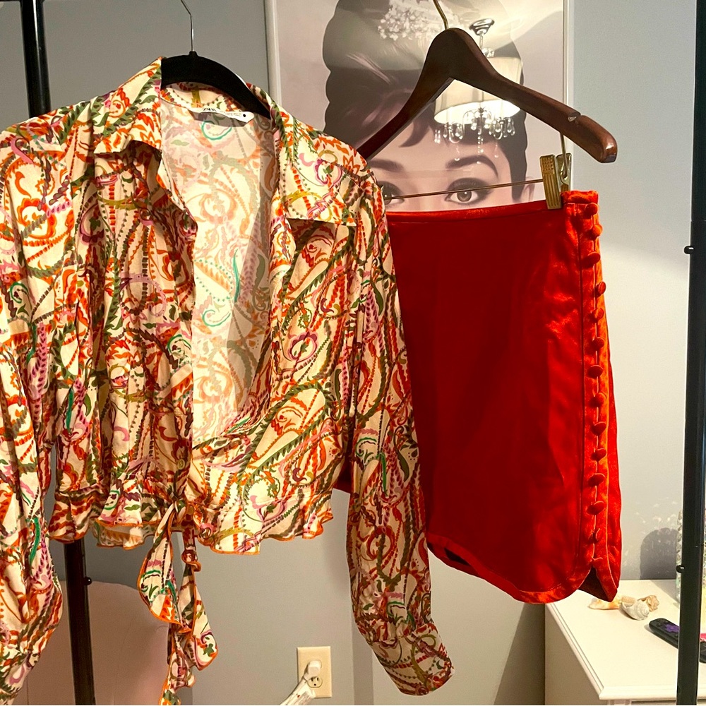 Zara outfit size small